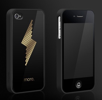 

Пластиковый чехол Cubic Black Exclusive для iPhone 4/4S - "Молния"