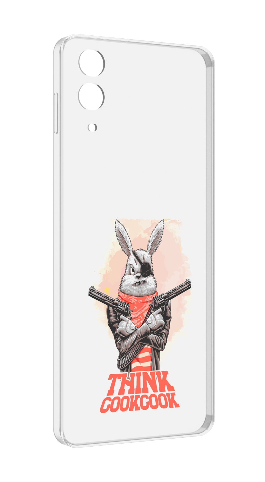 

Чехол MyPads кролик пират для Samsung Galaxy Z Flip 4 (SM-F721), Прозрачный, Tocco