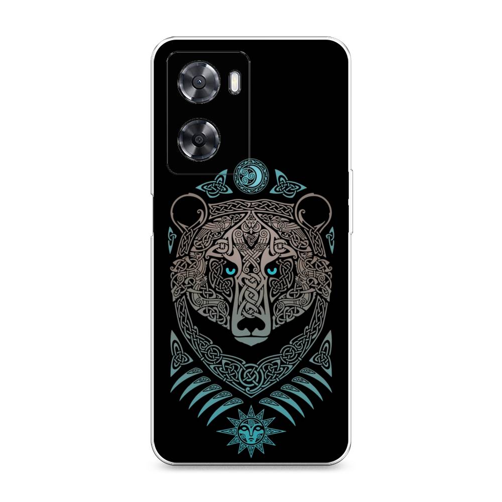 фото Чехол awog для oppo a77s 4g "кельтский медведь"