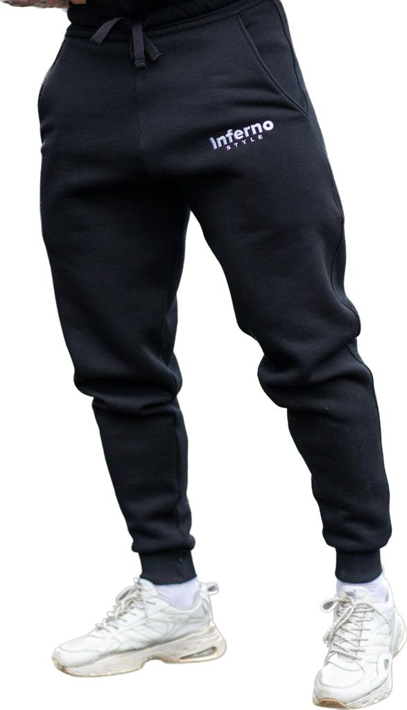 Спортивные брюки мужские INFERNO style Б-010-002 черные 3XL