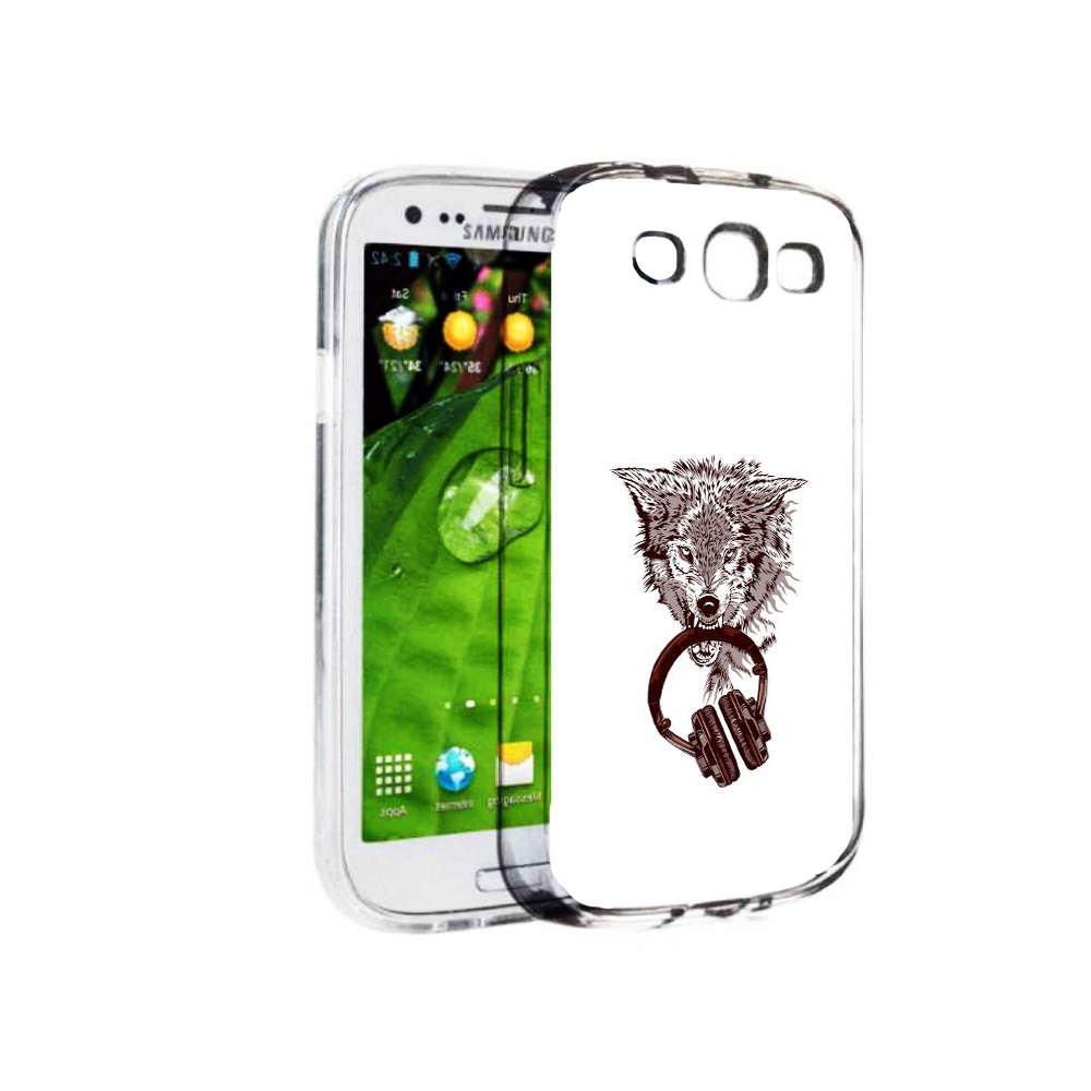 

Чехол MyPads Tocco для Samsung Galaxy S3 дикий волк (PT123108.507.325), Прозрачный, Tocco