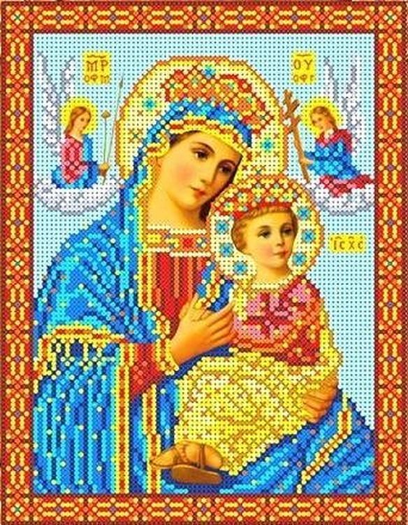 

Рисунок на ткани «Икона Божией Матери Страстная»