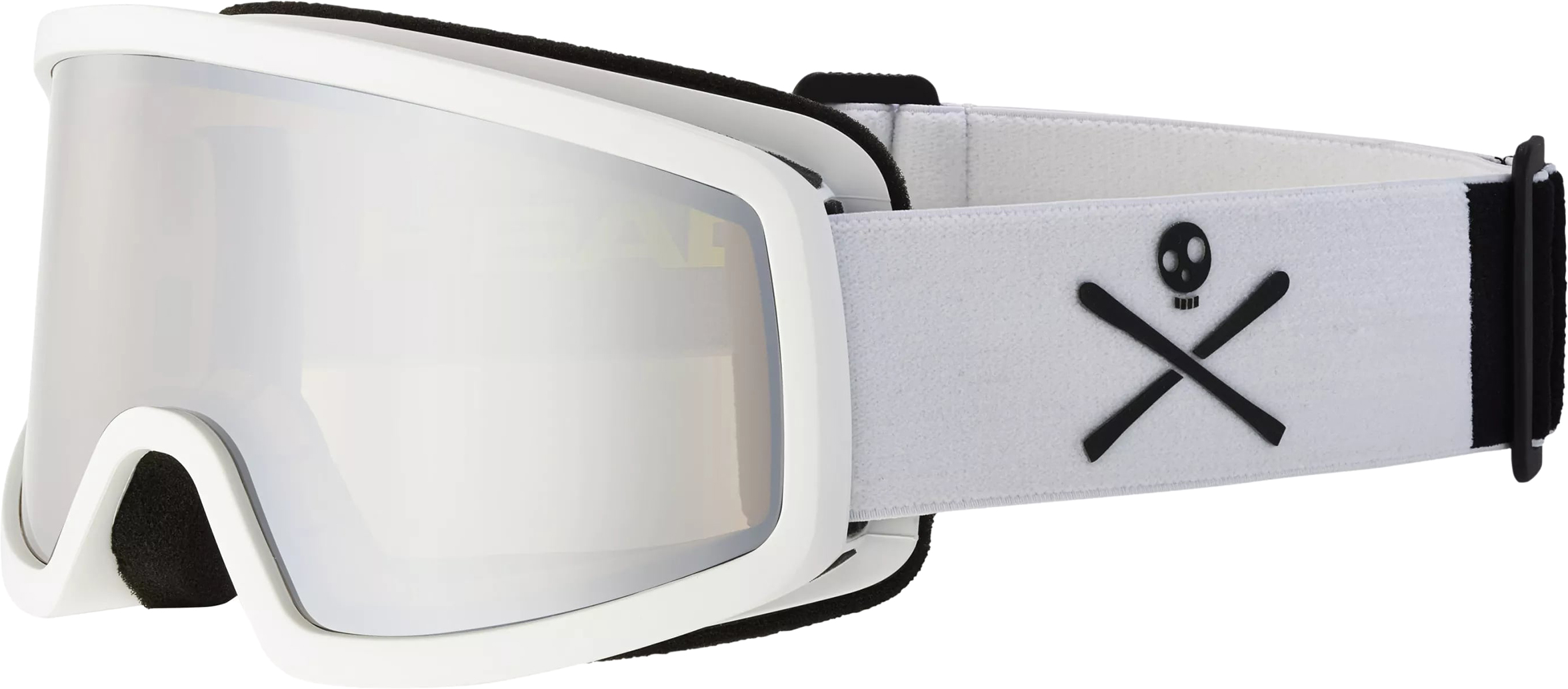 Горнолыжные очки Head Stream FMR white WCR/FMR silver S2, 22/23, Серый