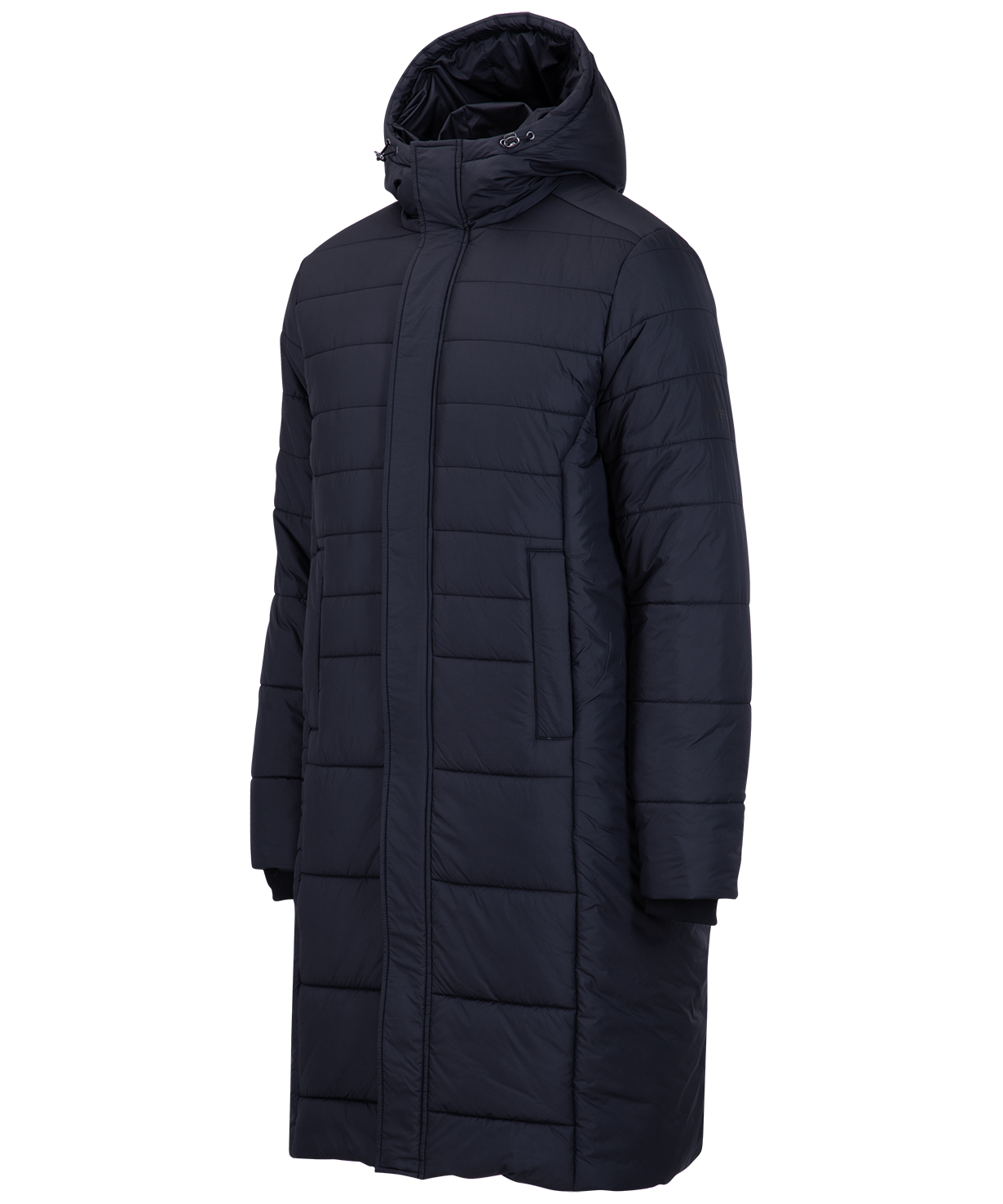 фото Пальто утепленное детское jögel essential long padded jacket черное, р. 140 jogel