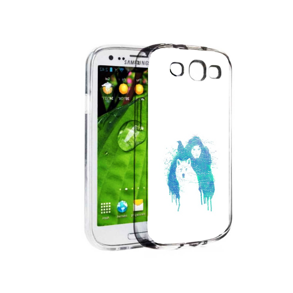 

Чехол MyPads Tocco для Samsung Galaxy S3 джон сноу (PT123108.507.323), Прозрачный, Tocco