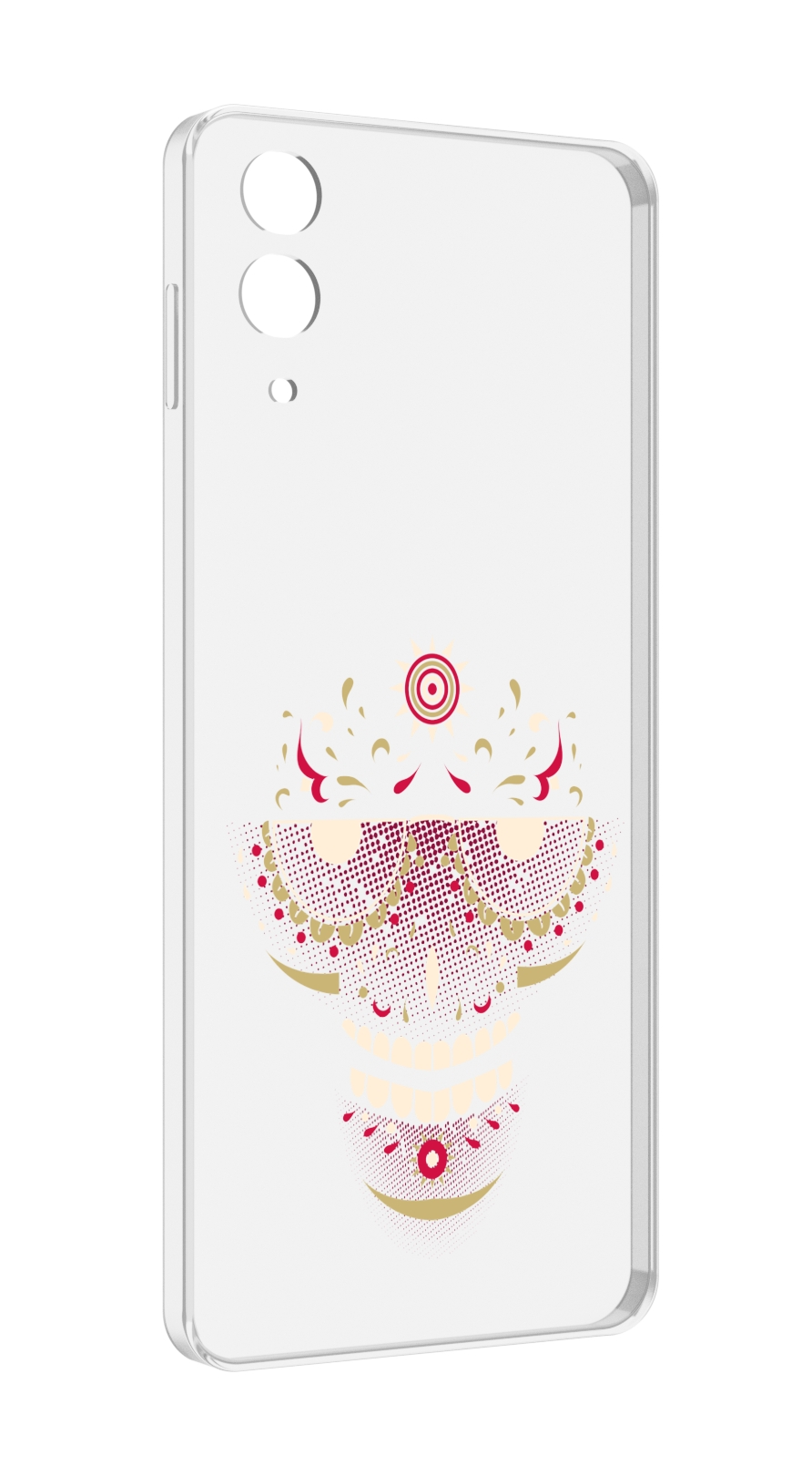 

Чехол MyPads карнавальный скелет абстракция для Samsung Galaxy Z Flip 4 (SM-F721), Прозрачный, Tocco