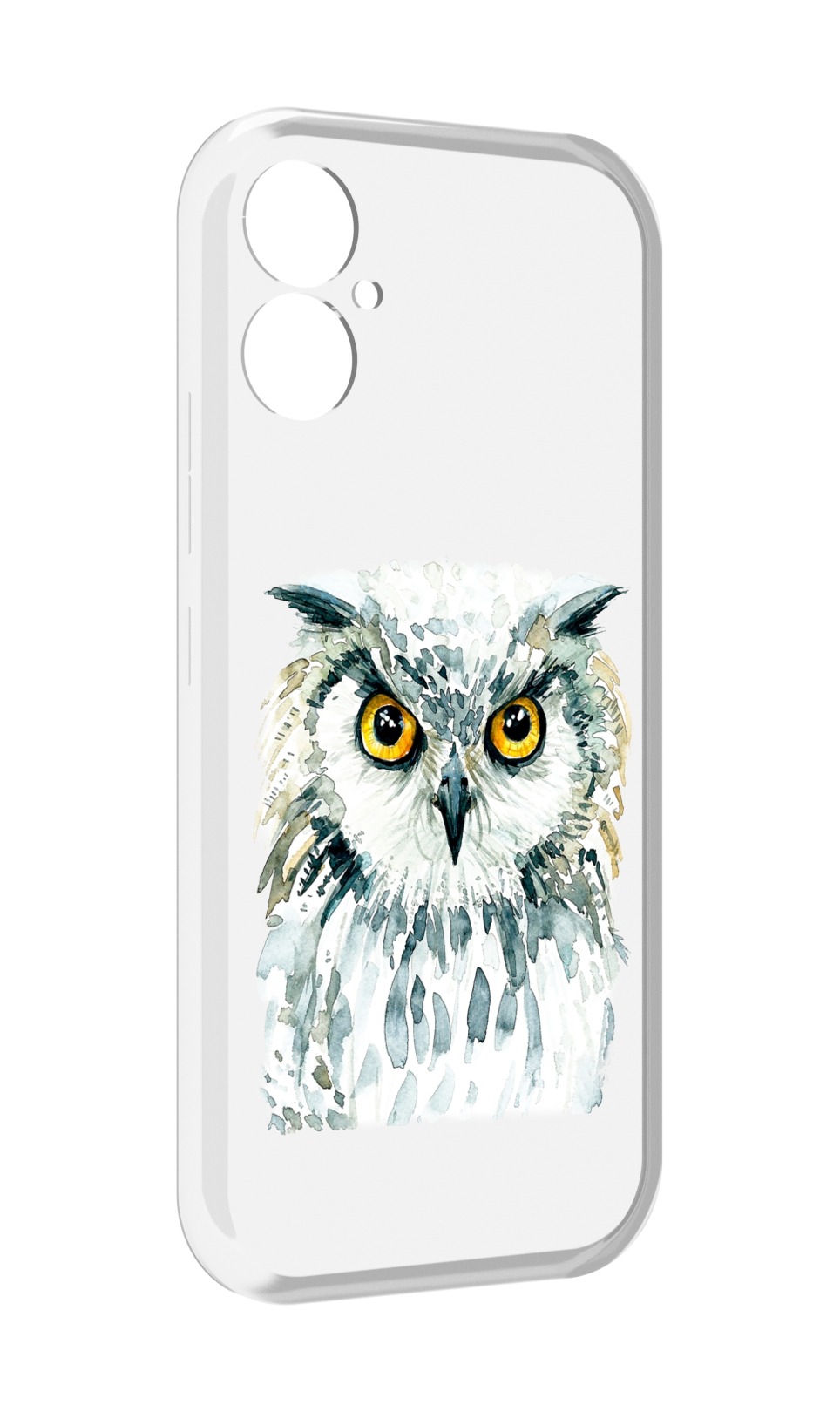 

Чехол MyPads Серьезная сова для Tecno Spark 9 Pro \ Spark 9T, Прозрачный, Tocco