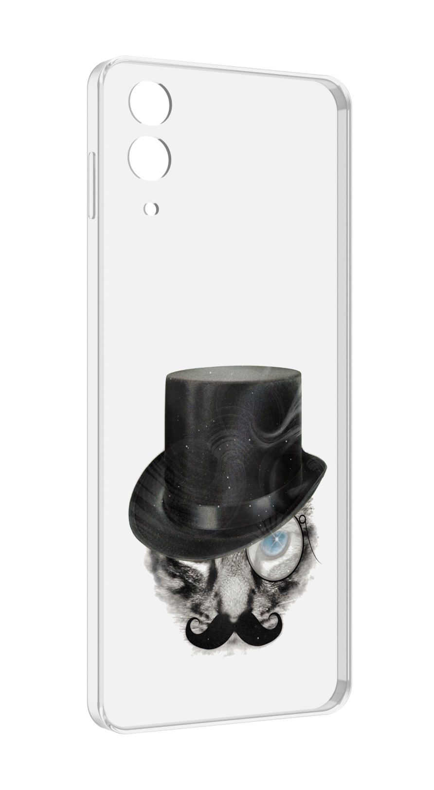 

Чехол MyPads интелегентный кот для Samsung Galaxy Z Flip 4 (SM-F721), Прозрачный, Tocco