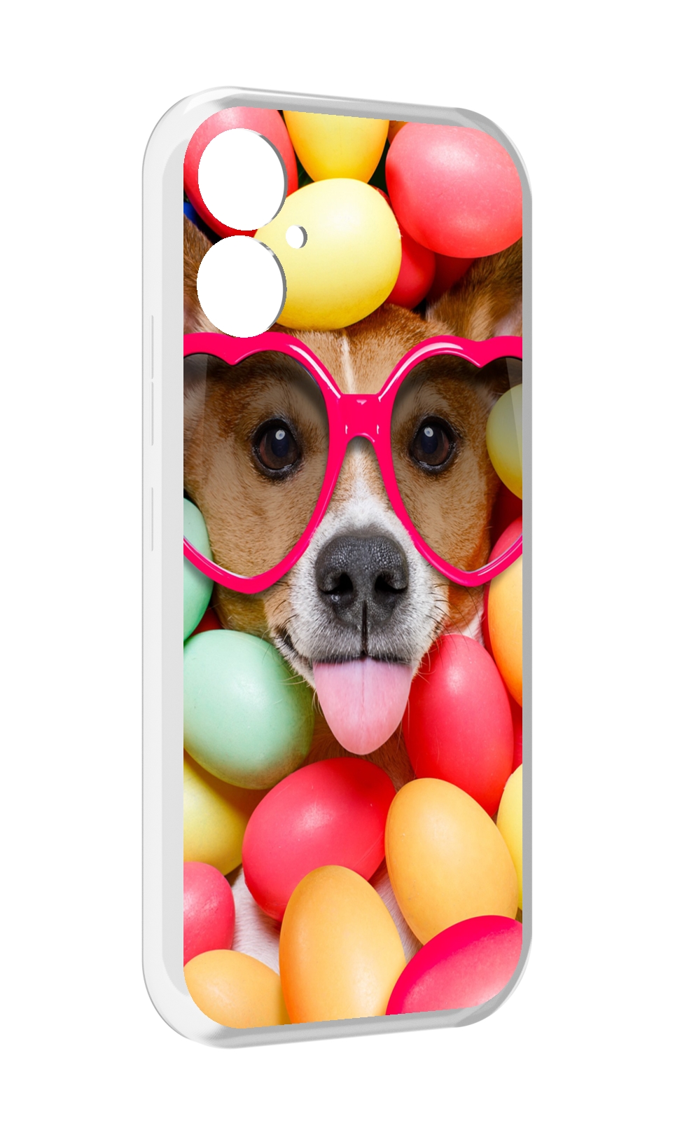 

Чехол MyPads Собака-в-яйцах для Tecno Spark 9 Pro \ Spark 9T, Прозрачный, Tocco