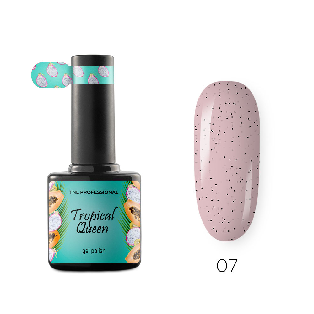 

Гель-лак TNL Tropical queen №07 - розовая клубника (10 мл.)
