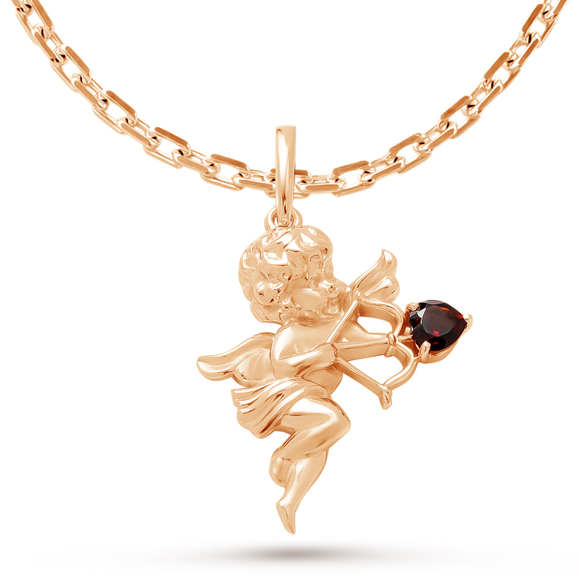 

Кулон из серебра с гранатом Pepela Jewelry PJ3-012з, PJ3-012з