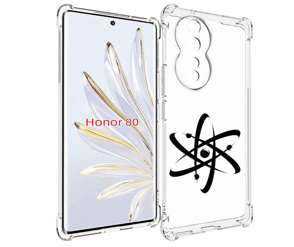

Чехол MyPads атом для Honor 80, Прозрачный, Tocco
