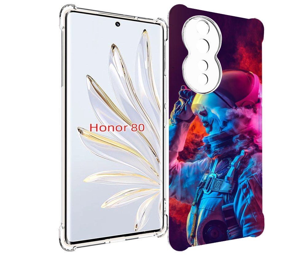 

Чехол MyPads астронавт в дыму для Honor 80, Прозрачный, Tocco