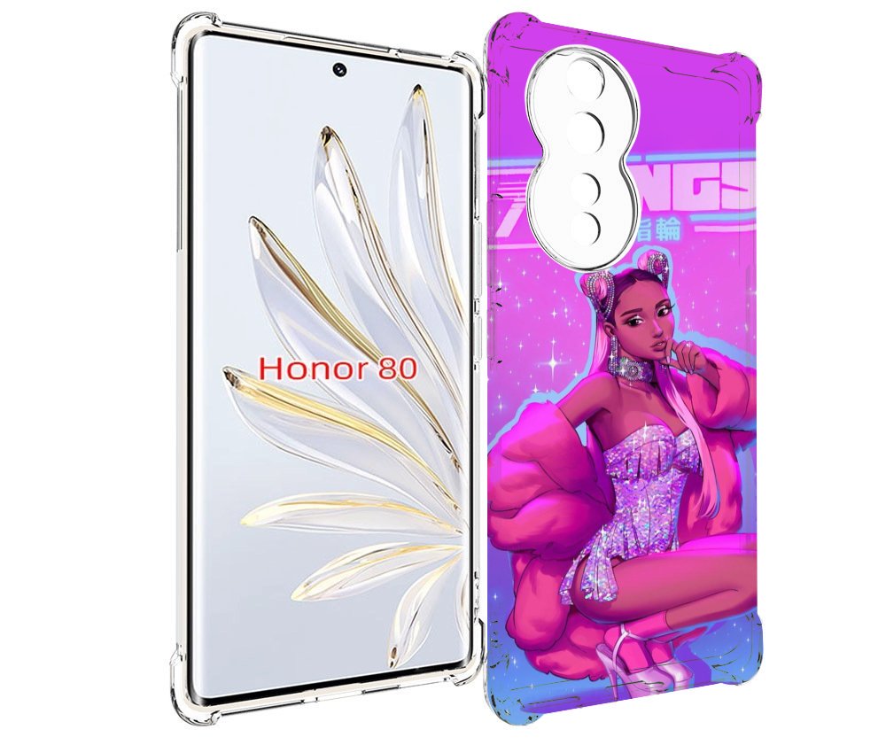 

Чехол MyPads ариана-гранде для Honor 80, Прозрачный, Tocco