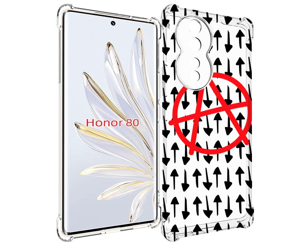 

Чехол MyPads анархия-панк для Honor 80, Прозрачный, Tocco