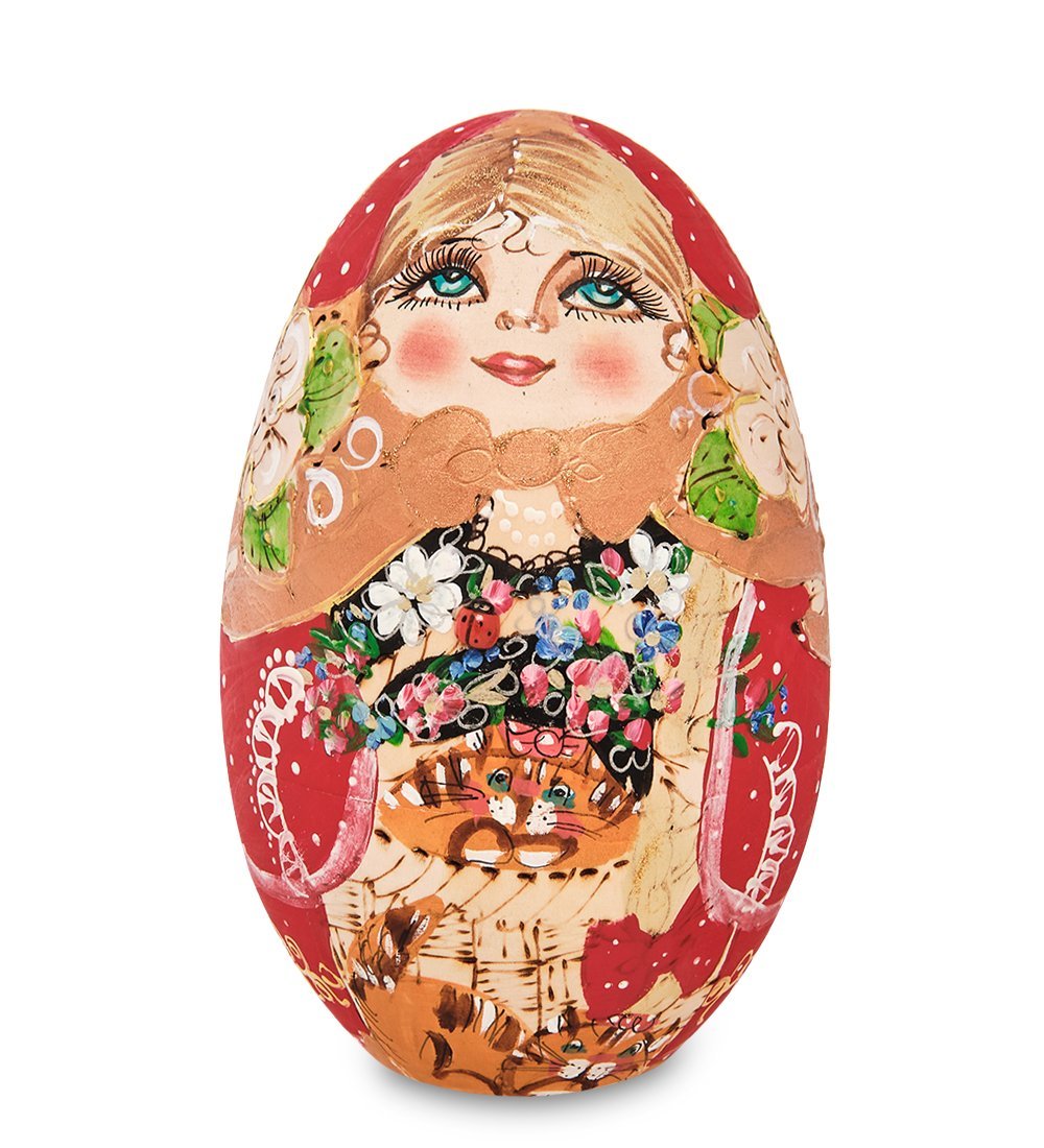 

Матрешка Народные промыслы-яйцо Гликерья, Многоцветный, AT1965615