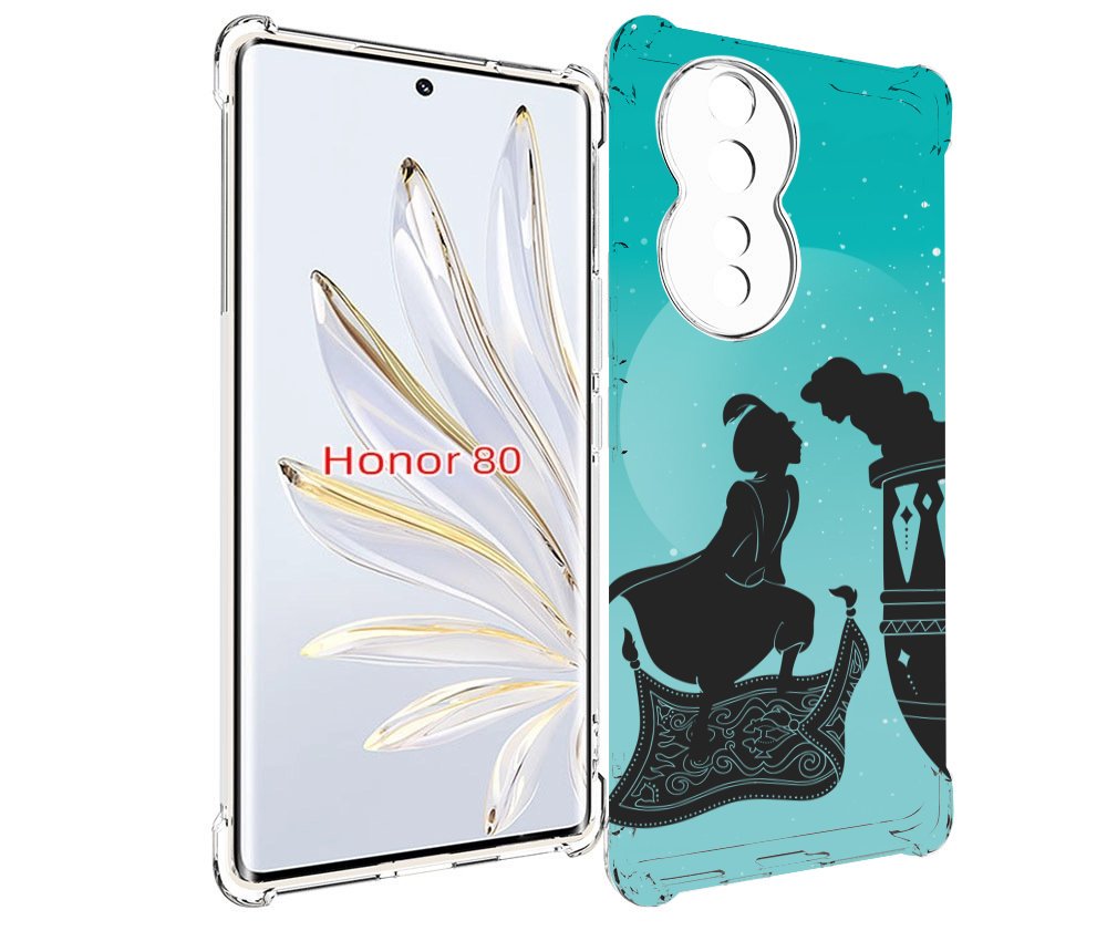 

Чехол MyPads алладин тень для Honor 80, Прозрачный, Tocco