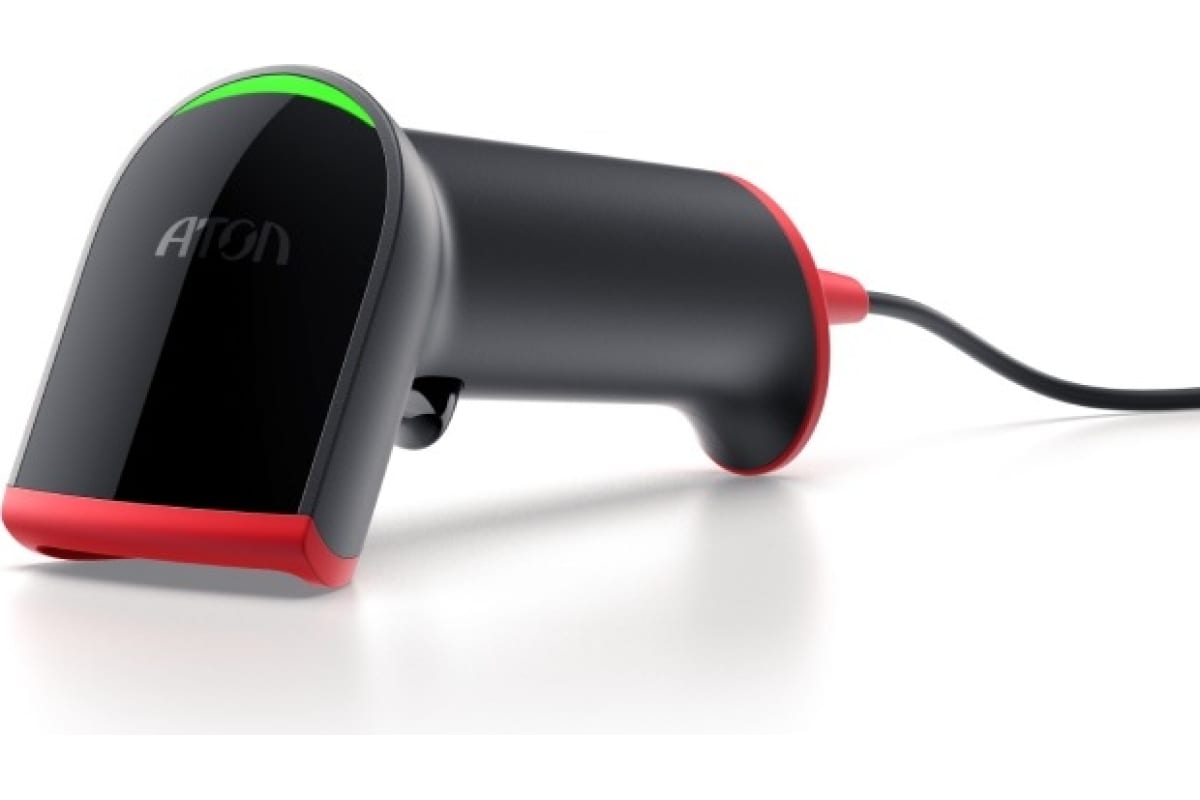 

Сканер штрихкода Атол Impulse 12 (2D, чёрный, USB, без подставки) V2 (54239)