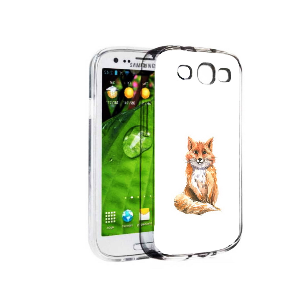 Чехол MyPads Tocco для Samsung Galaxy S3 детская лиса (PT123108.507.320)