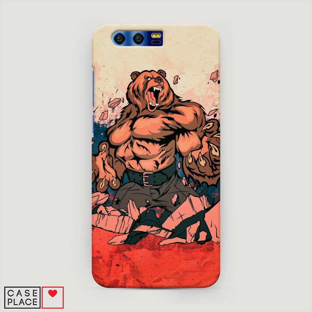 

Чехол Awog "Медведь с флагом РФ" для Honor 9, 62420-1