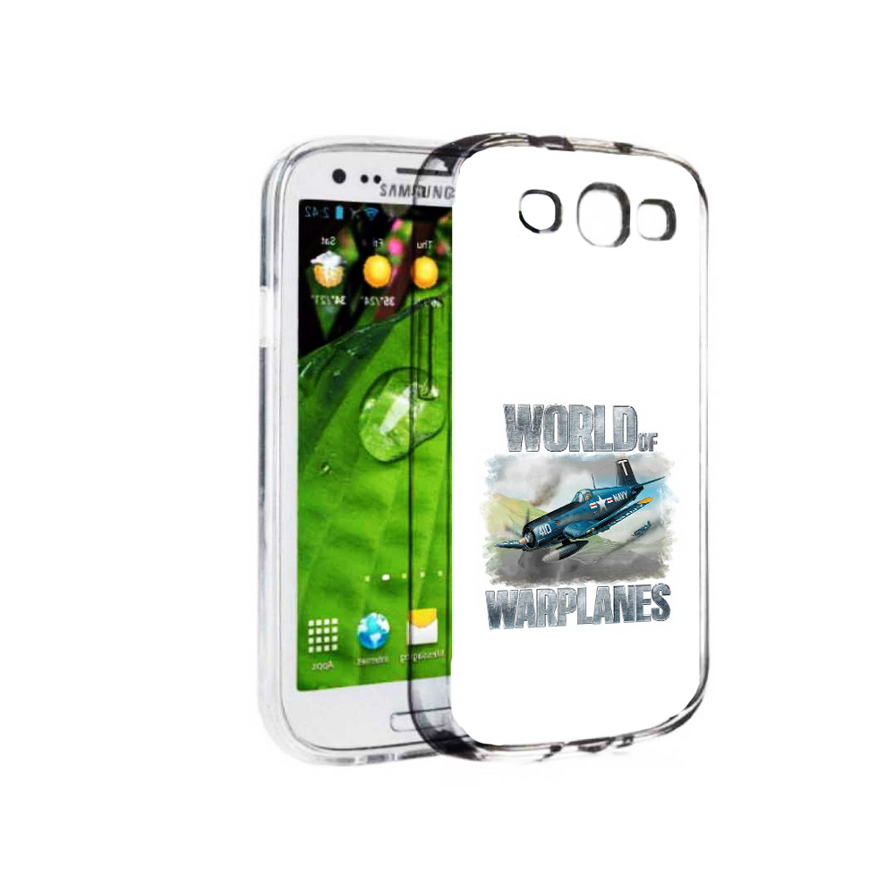 

Чехол MyPads Tocco для Samsung Galaxy S3 Боевой самолет (PT123108.507.32), Прозрачный, Tocco