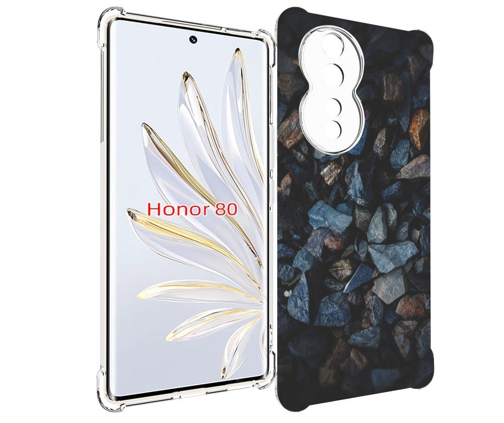 

Чехол MyPads Фон для сторис для Honor 80, Прозрачный, Tocco