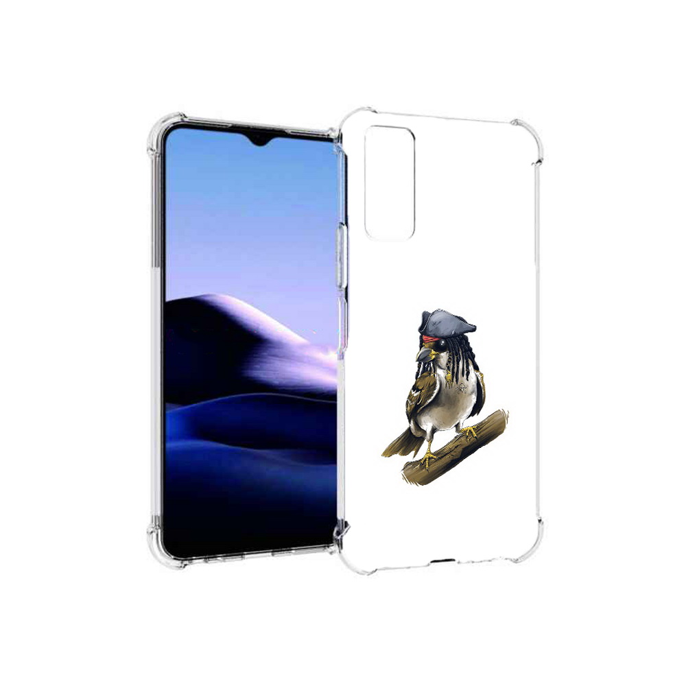 

Чехол MyPads Tocco для Vivo Y20 Джек воробей (PT154038.379.65), Прозрачный, Tocco