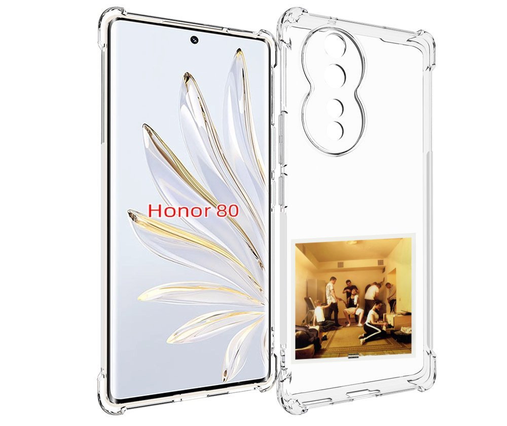 

Чехол MyPads Уроборос Скриптонит улица 36 для Honor 80, Прозрачный, Tocco