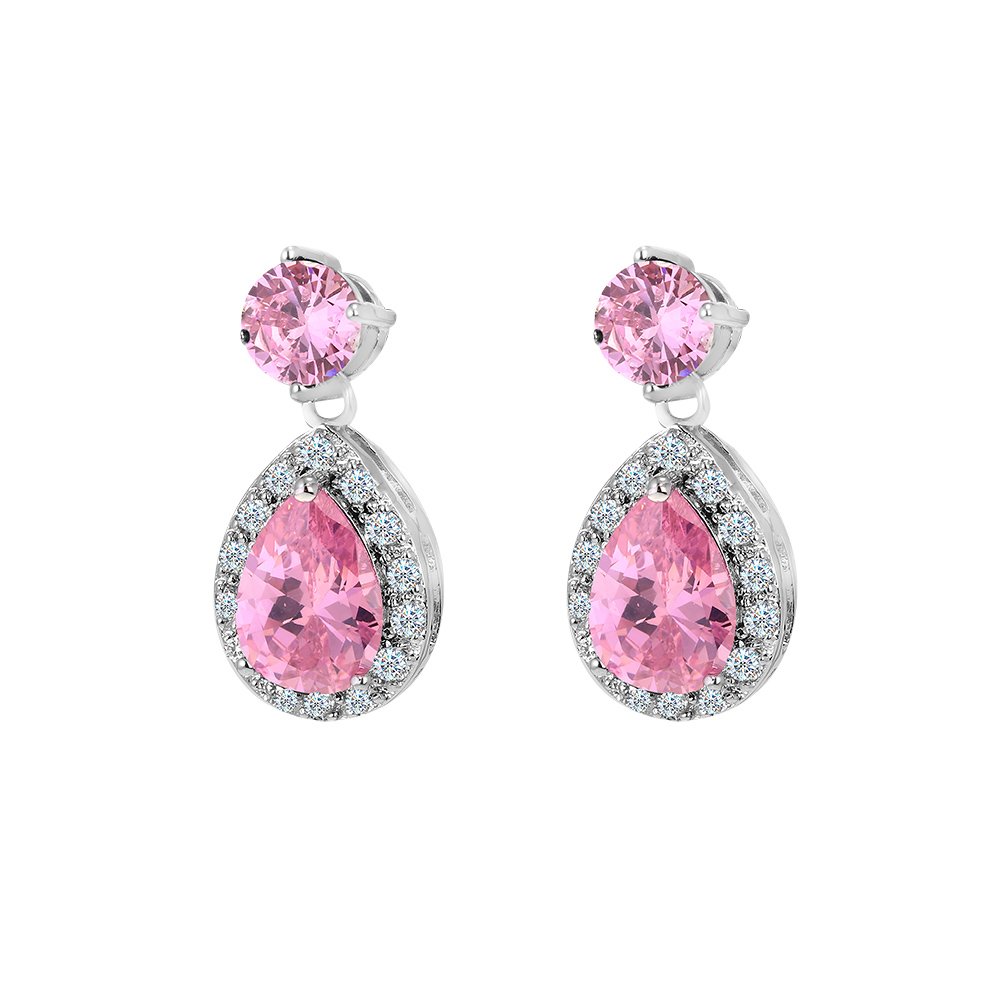 

Серьги из бижутерного сплава Ice&High Collection MS3331003p, хрусталь, MS3331003p