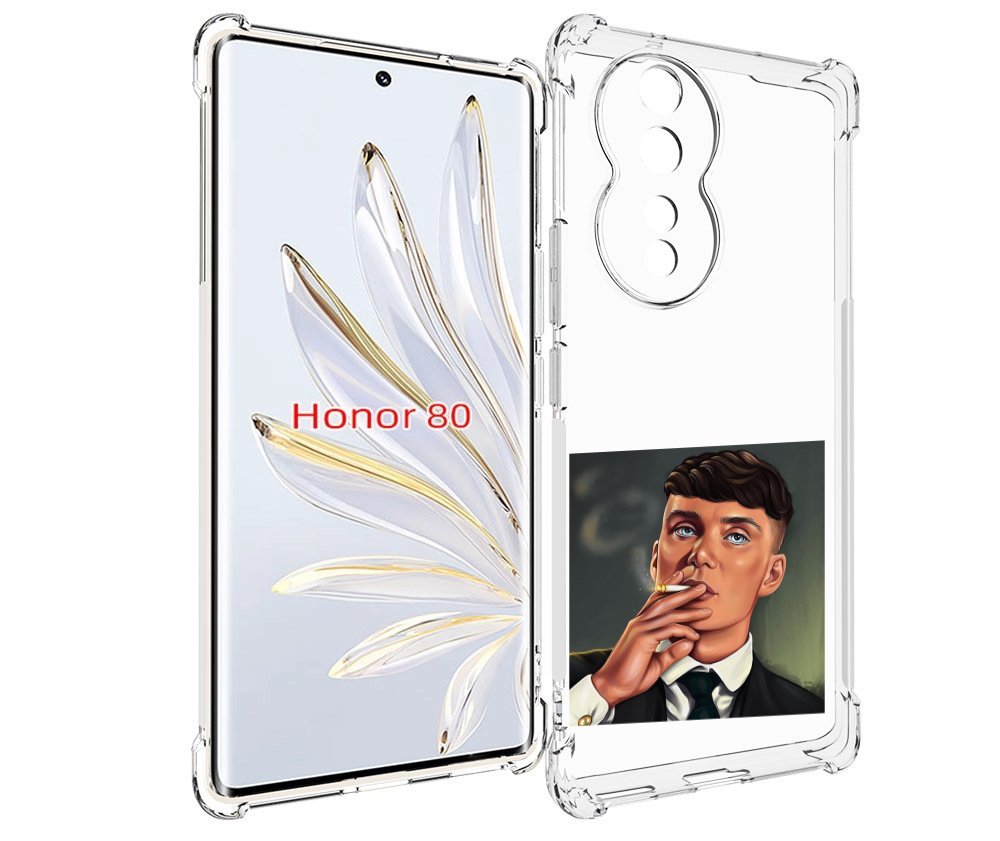 

Чехол MyPads Томас-Шелби для Honor 80, Прозрачный, Tocco