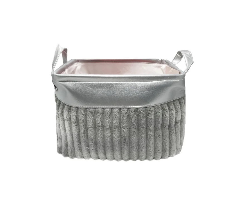 

Корзина 26*18*17CM серая TrendTime 713314