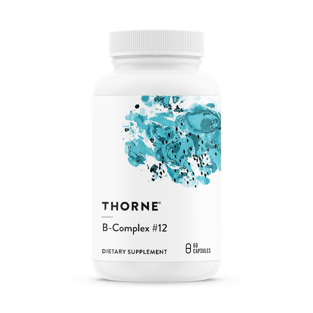 Витаминный комплекс Thorne Research B-Complex №12 NSF Certified for Sport 60 капсул