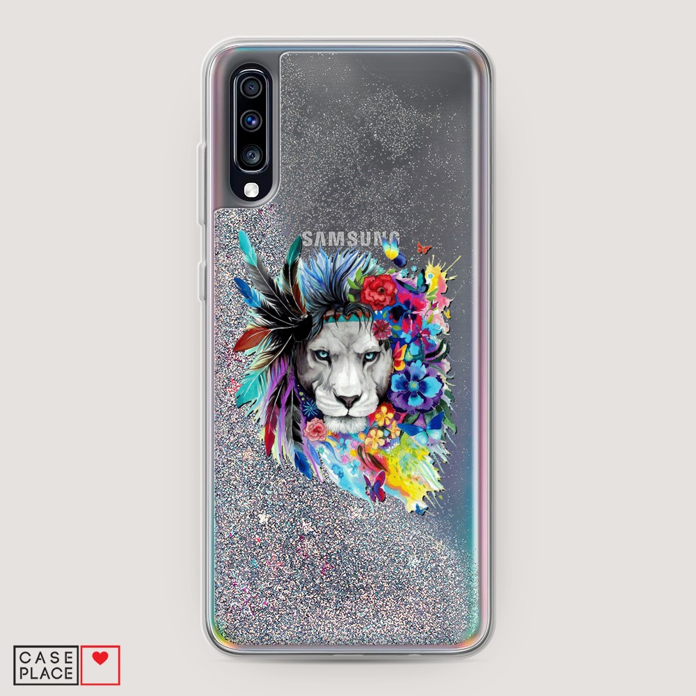 

Чехол Awog на Samsung Galaxy A70 "Гавайский лев", Разноцветный, 28191-1