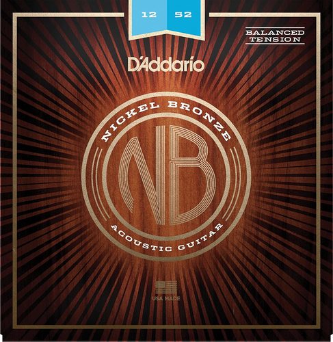 фото Струны для акустической гитары daddario nb1252bt d'addario