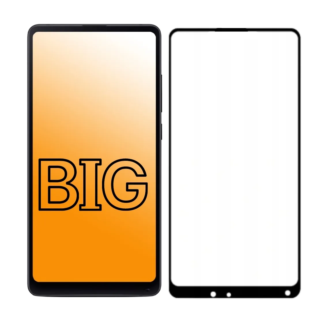 

Защитное стекло для Xiaomi Mi Mix 2 и Mi Mix 2S, Mi Mix 2; Mi Mix 2S