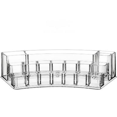 

Акриловый органайзер для косметики Multi-Functional Storage Box QFY-3129, прозрачный
