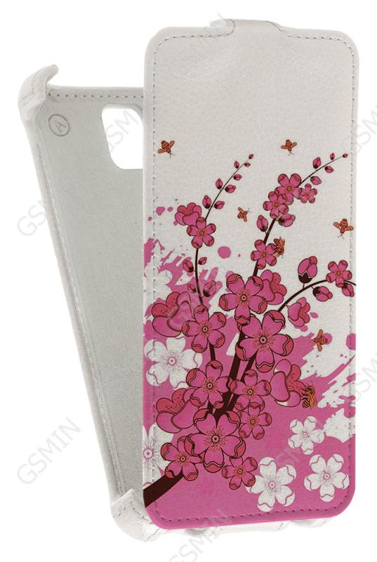 

Кожаный чехол для Huawei Y5 Armor Case (Белый) (Дизайн 153)