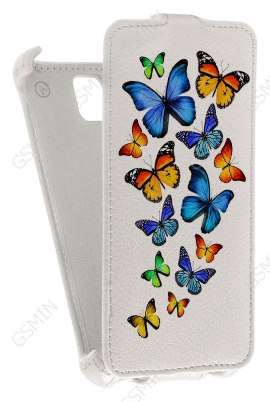 

Кожаный чехол для Huawei Y5 Armor Case (Белый) (Дизайн 3/3)