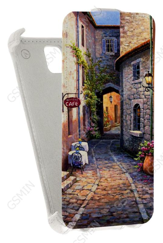 

Кожаный чехол для Huawei Y5 Armor Case (Белый) (Дизайн 116)