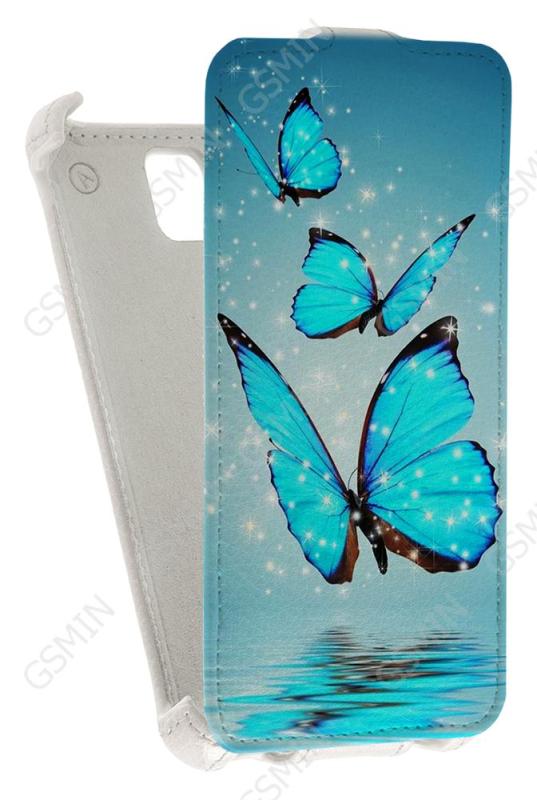 

Кожаный чехол для Huawei Y5 Armor Case (Белый) (Дизайн 4/4)
