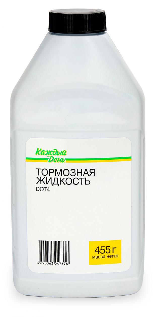 Тормозная жидкость «Каждый День» DOT-4, 455 мл