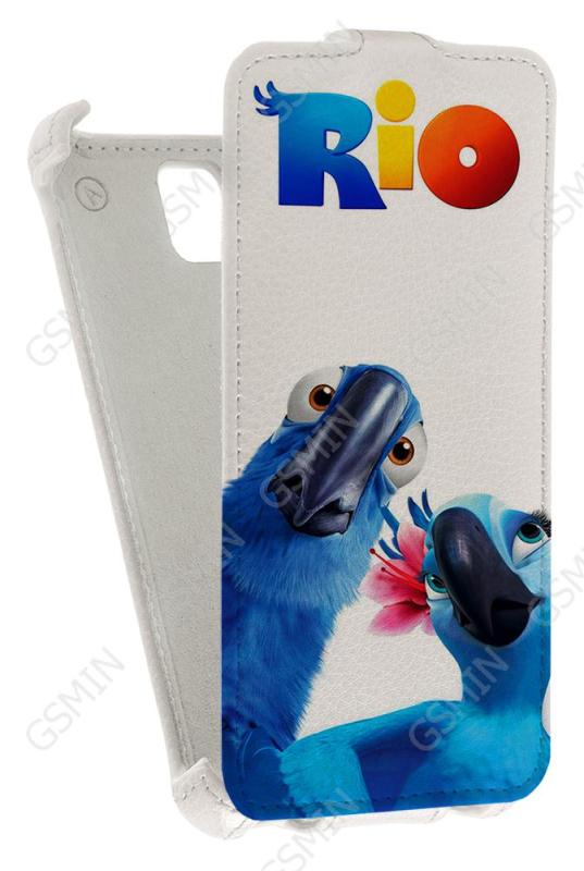

Кожаный чехол для Huawei Y5 Armor Case (Белый) (Дизайн 17/17)
