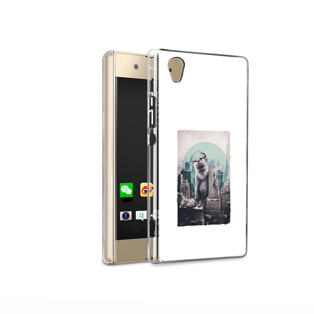 

Чехол MyPads Tocco для Sony Xperia XA1 Ultra выдра в городе (PT67027.252.283), Прозрачный, Tocco