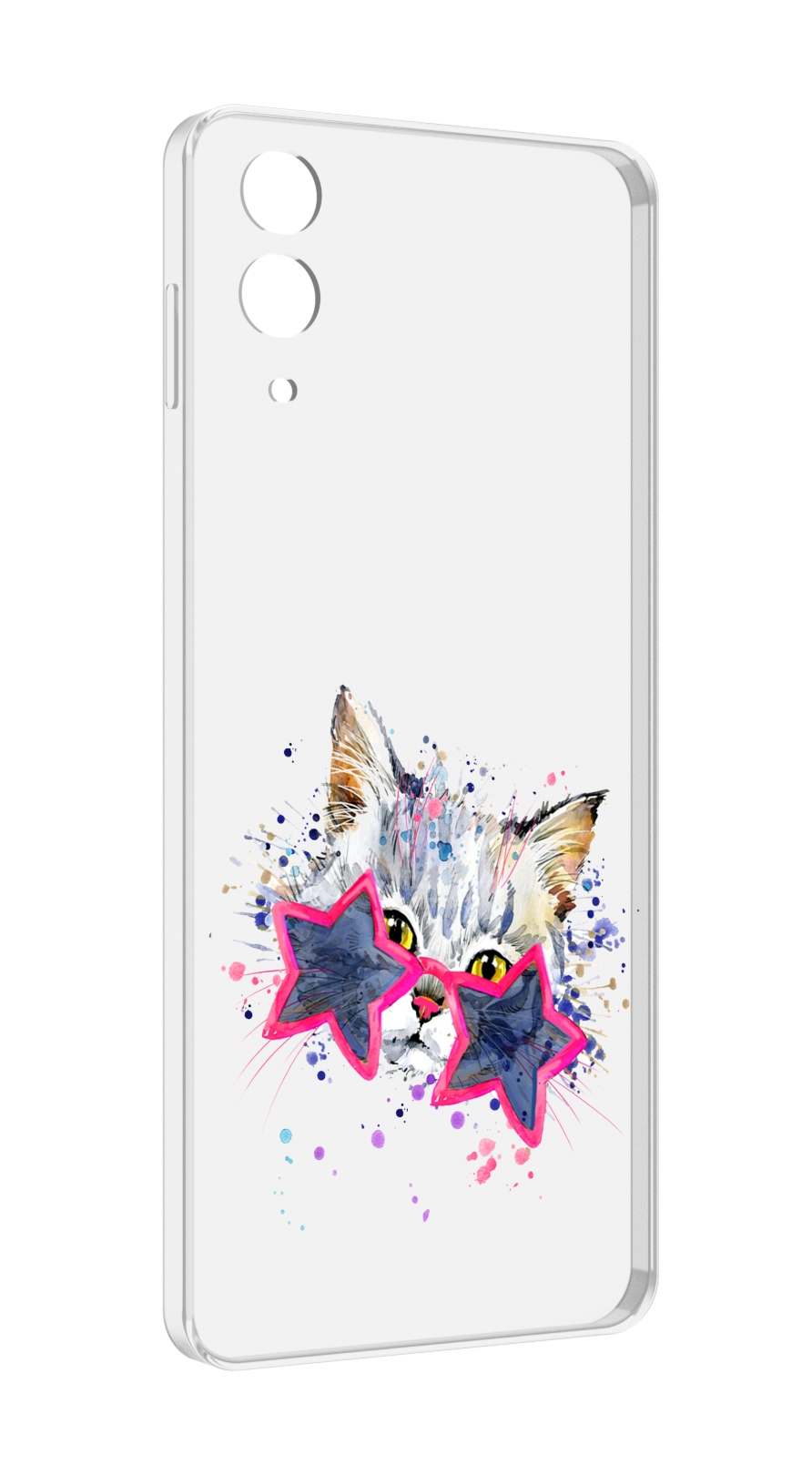 Чехол MyPads звездные очки для Samsung Galaxy Z Flip 4 (SM-F721)
