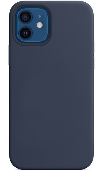 

Чехол Silicon Case для iPhone 12/12 Pro 6.1 (64), темно-лазурный