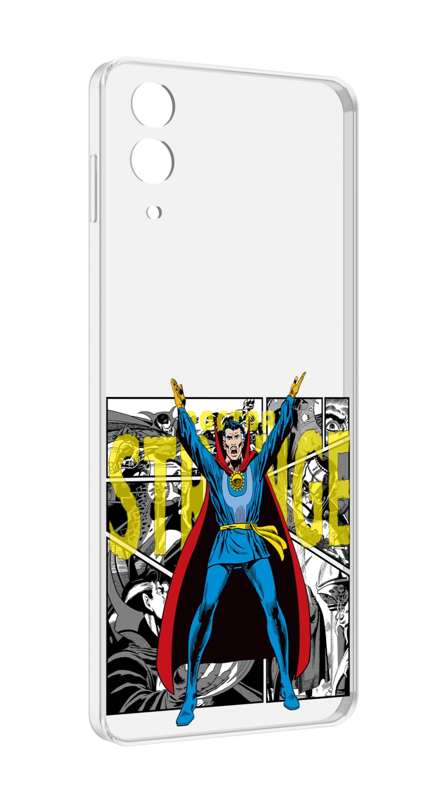 Чехол MyPads доктор стренж комикс для Samsung Galaxy Z Flip 4 (SM-F721)