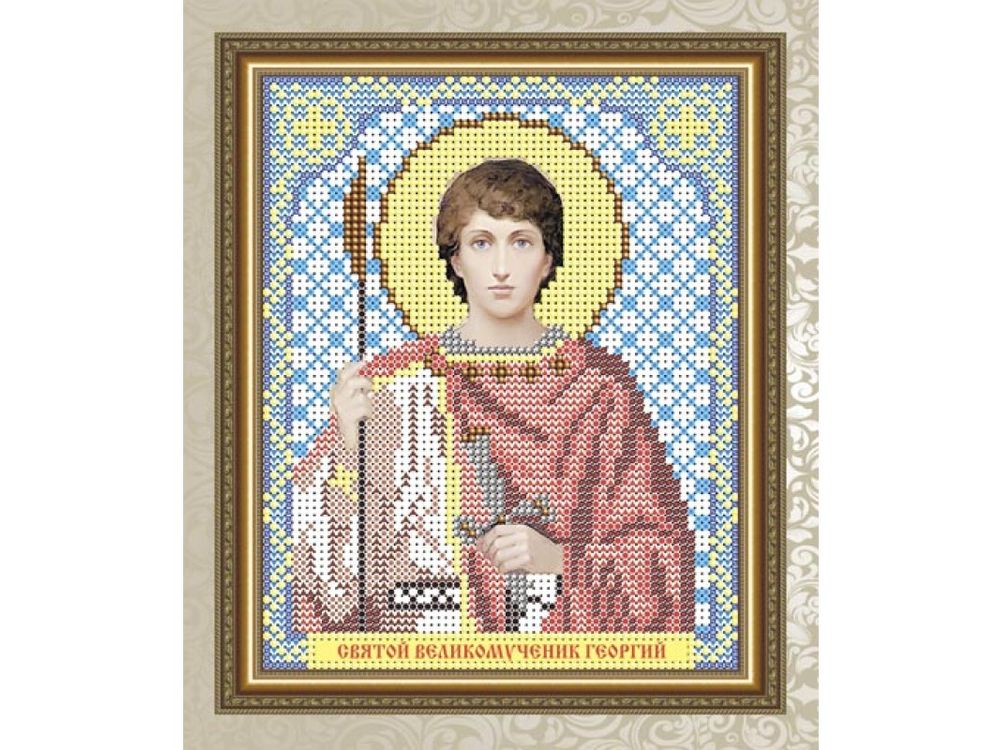 

Рисунок на ткани «Святой Великомученник Георгий»