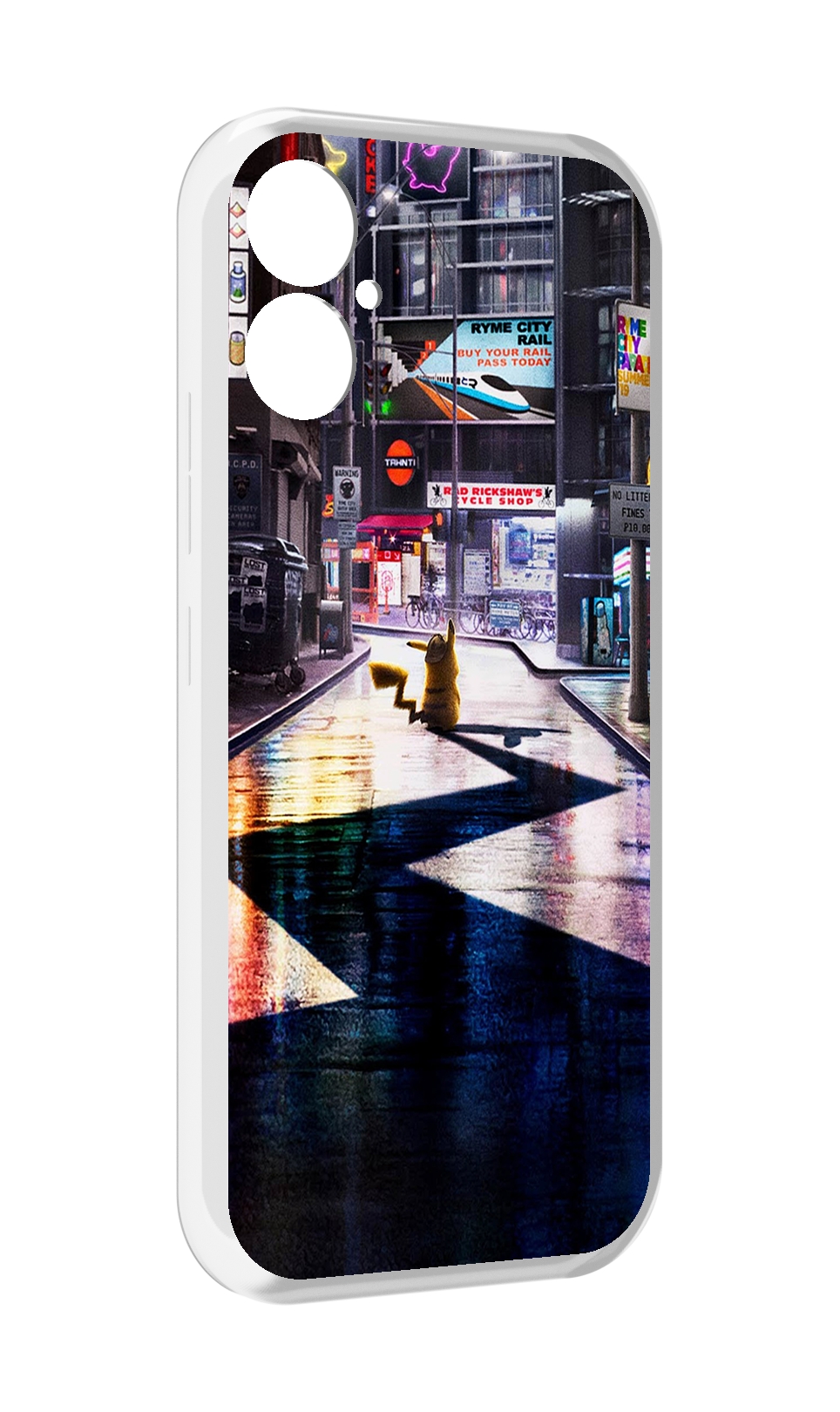 

Чехол MyPads Пикачу-в-городе для Tecno Spark 9 Pro \ Spark 9T, Прозрачный, Tocco