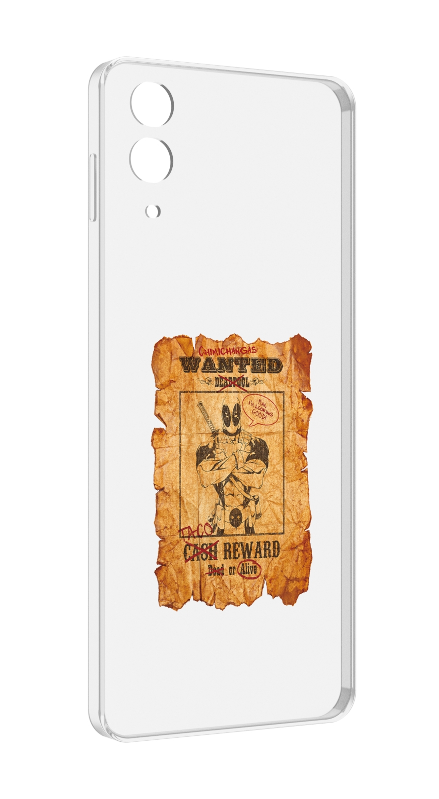 

Чехол MyPads дедпул для Samsung Galaxy Z Flip 4 (SM-F721), Прозрачный, Tocco