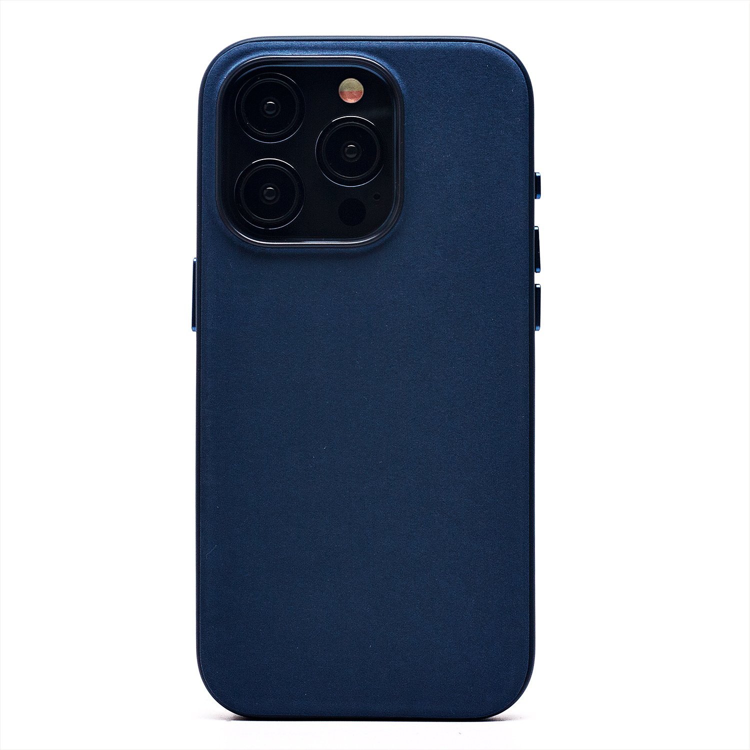 

Чехол для iPhone 15 Pro силиконовый FineW MagSafe синий